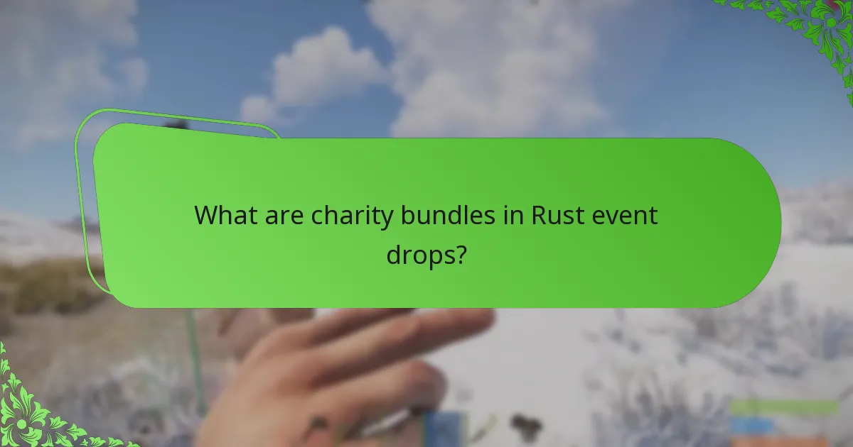 How does the Rust community support event drops?