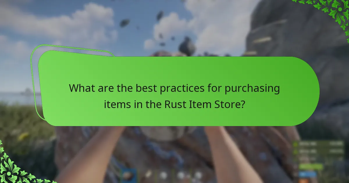 How does the Rust Item Store compare to other game item stores?