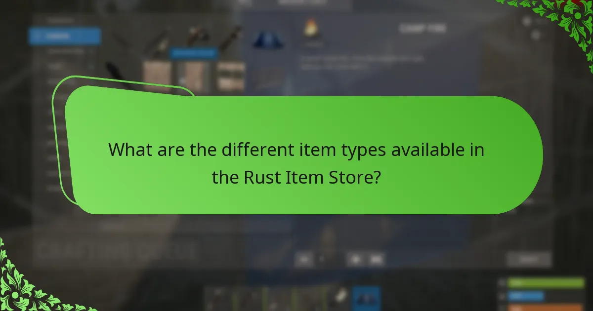 Which items provide the best value for money in the Rust Item Store?
