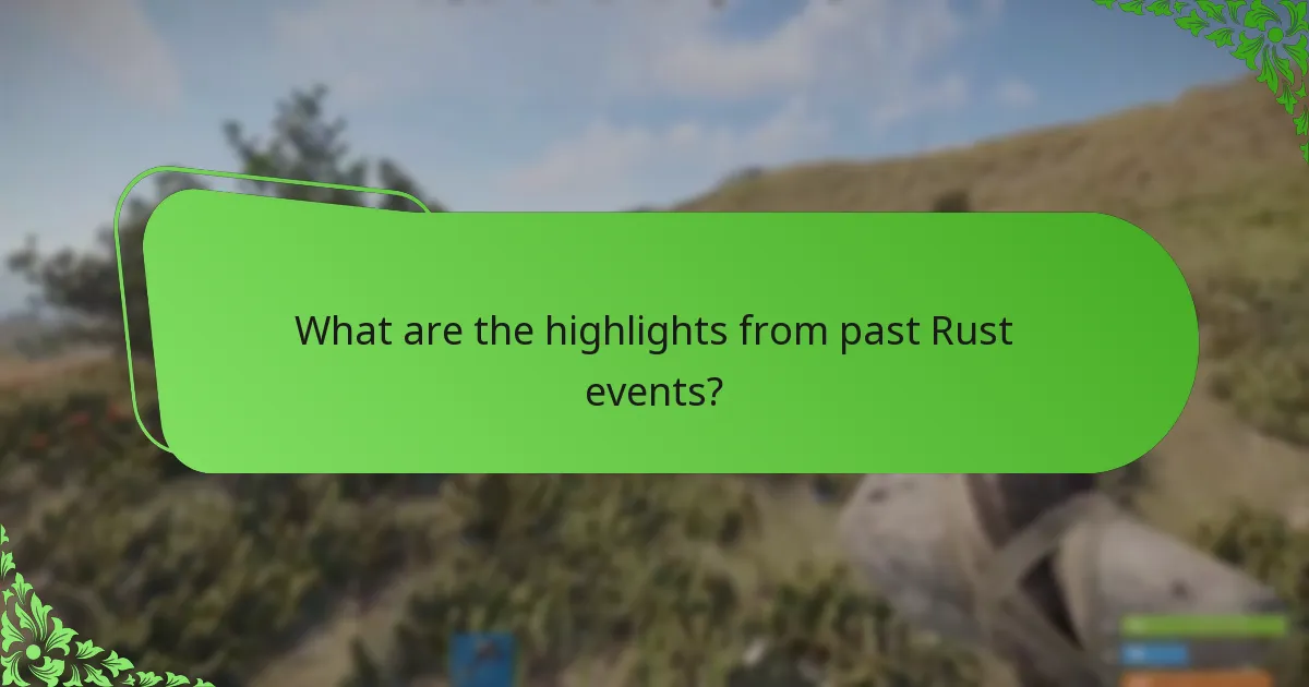 How do Rust event drops compare to other gaming events?