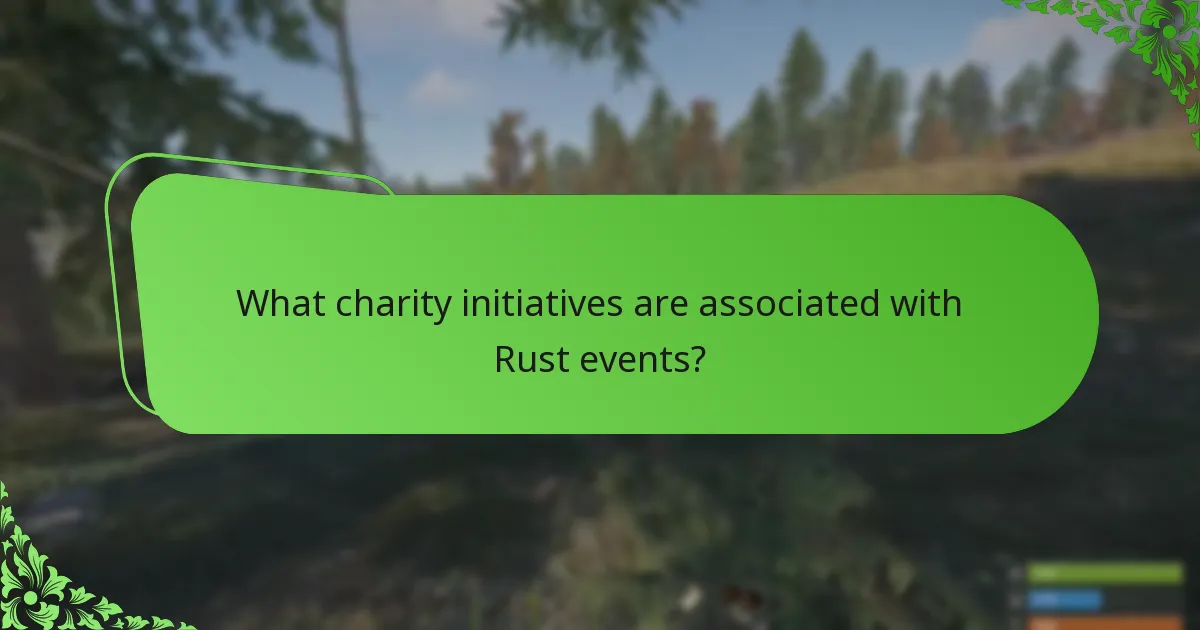Which in-game items are linked to Rust event drops?