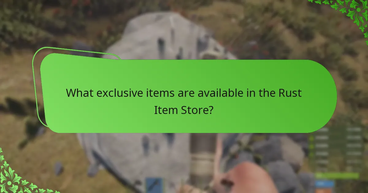 Which strategies enhance the purchasing experience in the Rust Item Store?