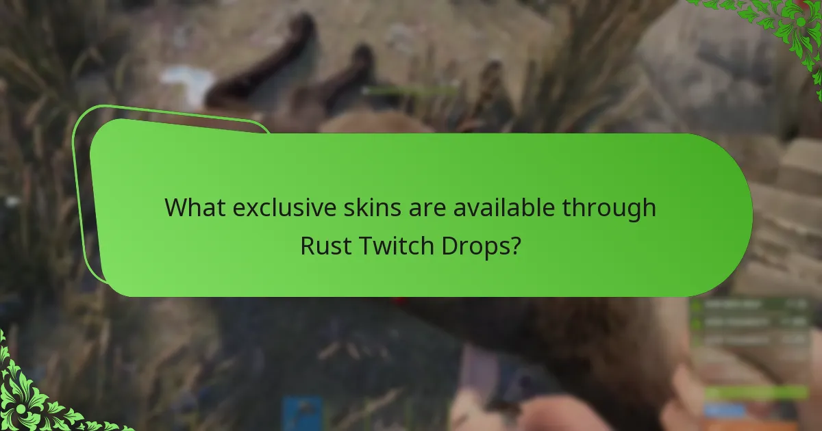 How to participate in Rust Twitch Drops events?