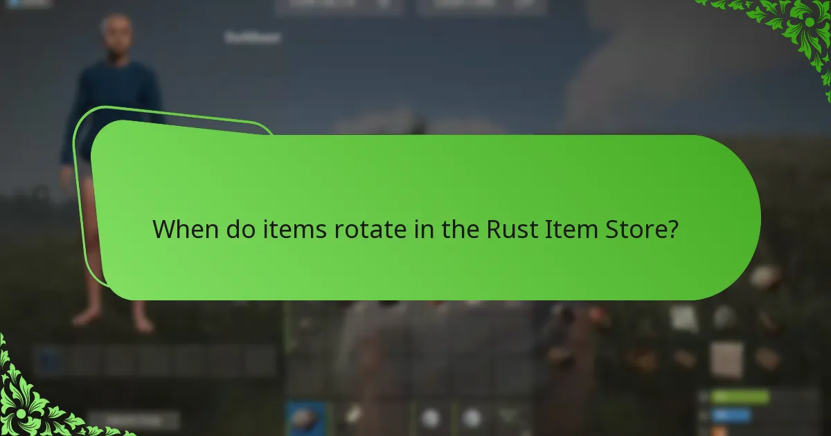 How to prioritize purchases in the Rust Item Store?